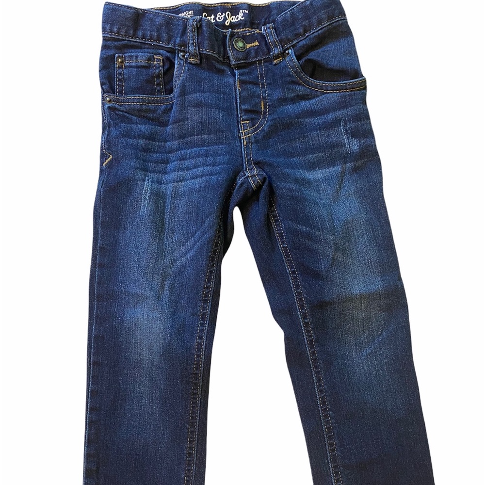 Cat & Jack straight leg blue jeans